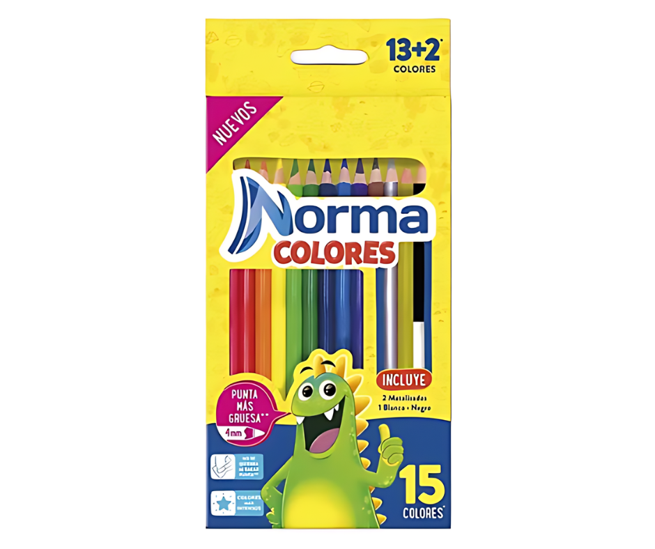 Colores Norma Unipunta x15