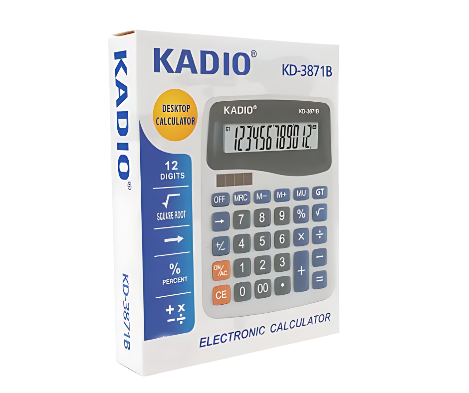 Calculadora Kadio KD-3871 B