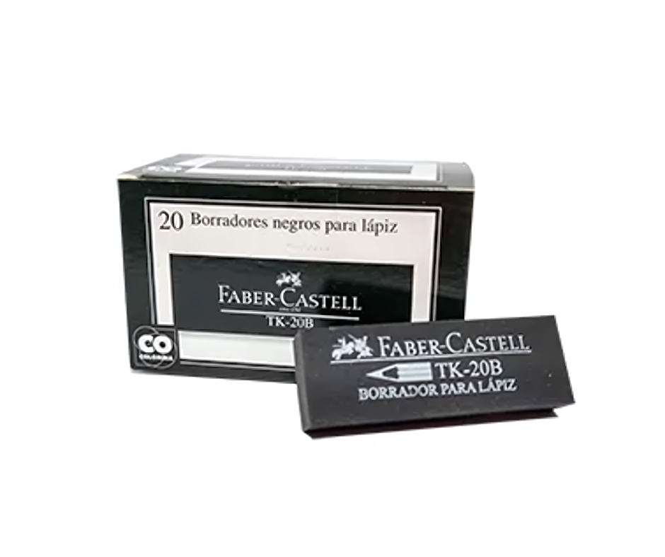 Borrador Faber Castell Negro