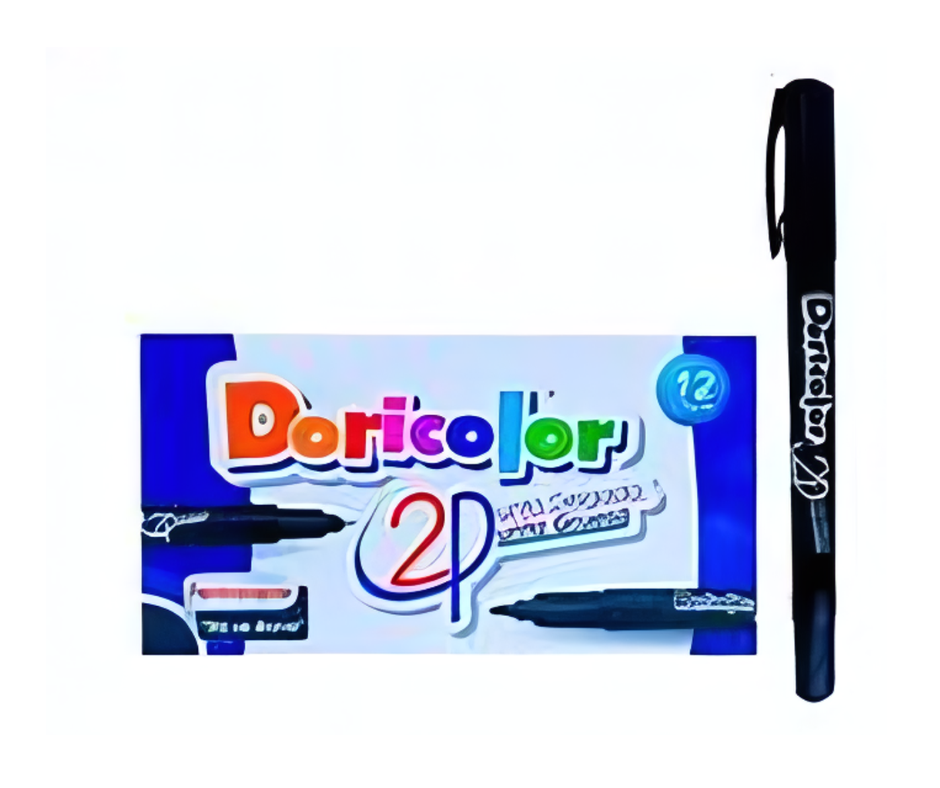 Marcador Doricolor Doble Punta