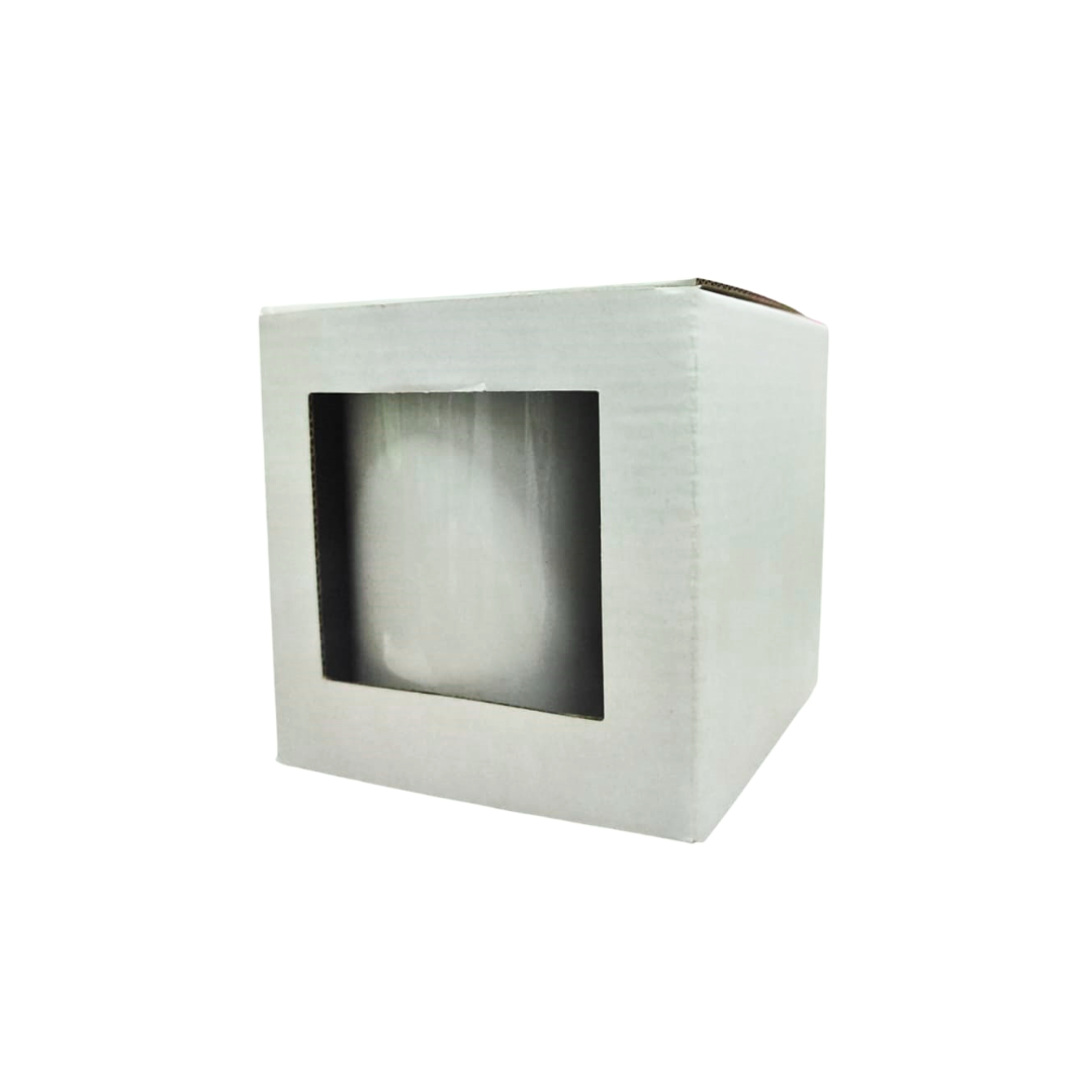 Caja blanca mug