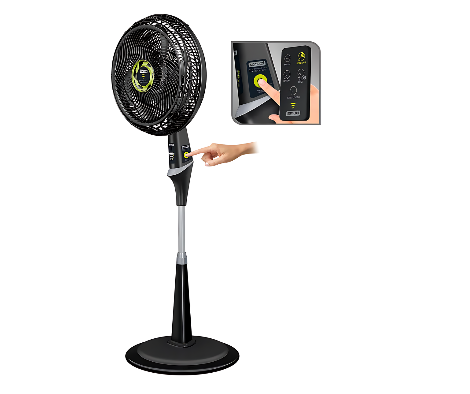 Ventilador Samurai Silence Force Con Control Remoto