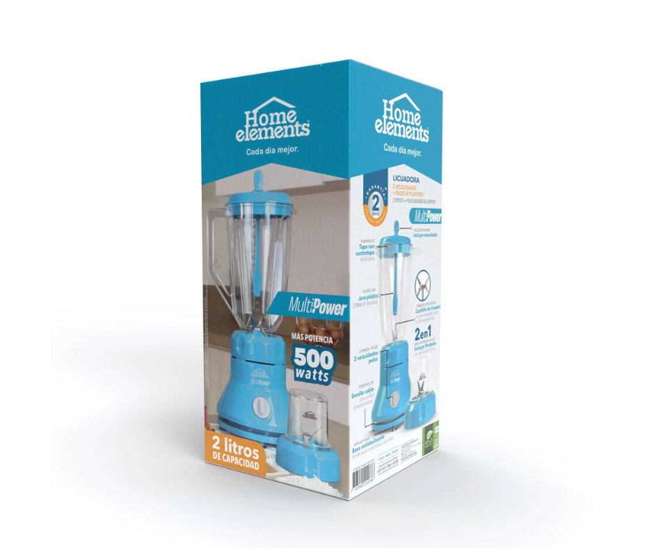 Licuadora home elements mas picatodo
