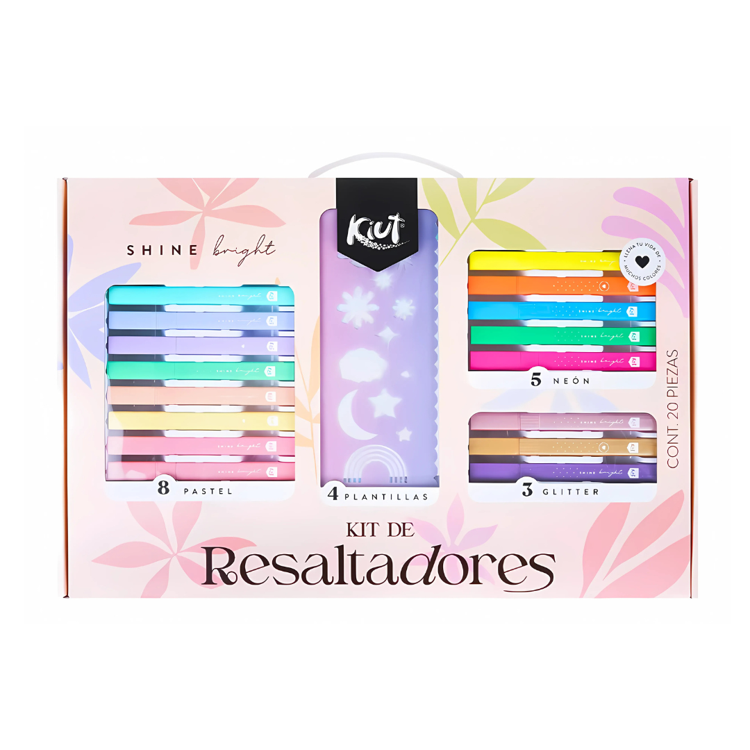 Kit resaltadores kiut