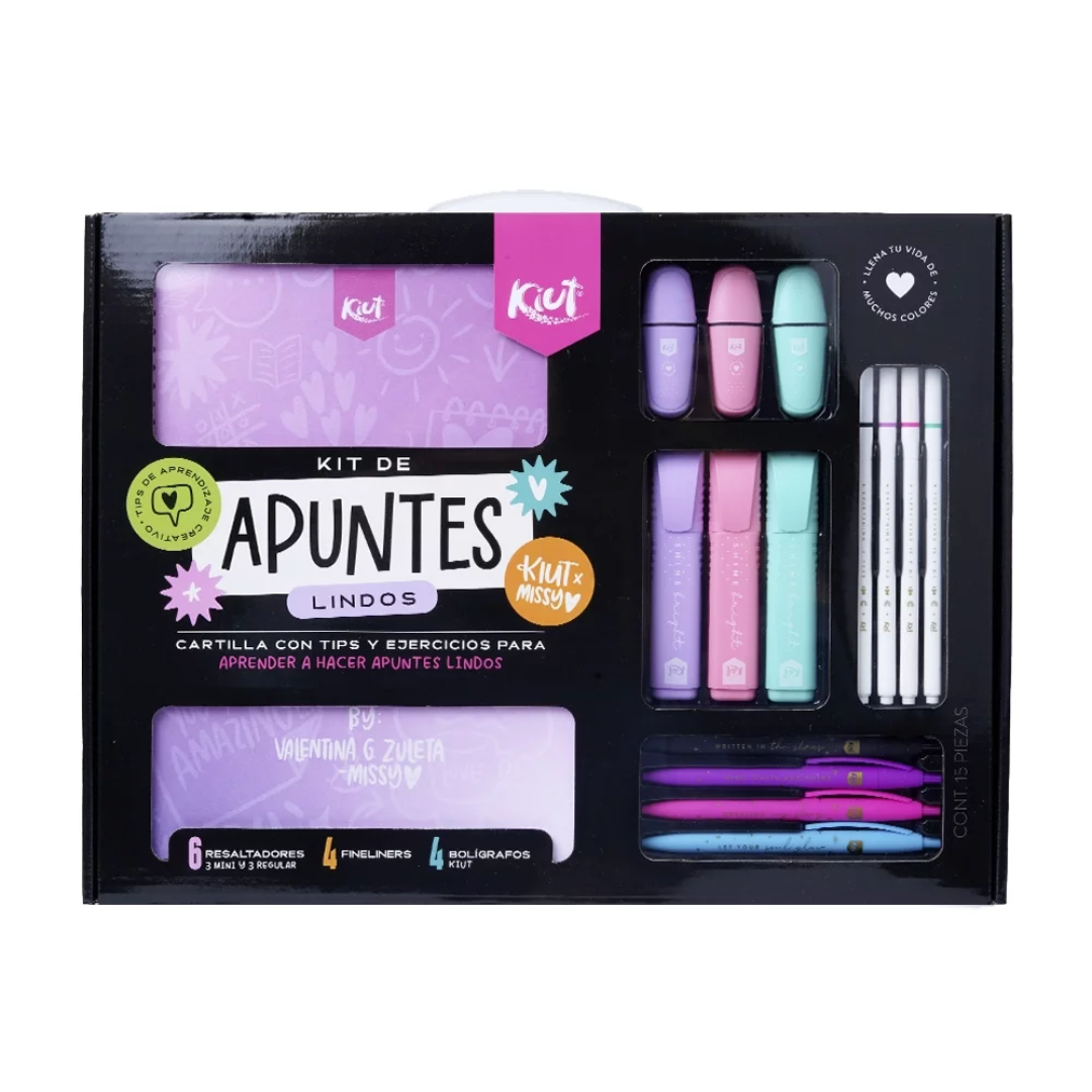 Kit apuntes de la marca kiut