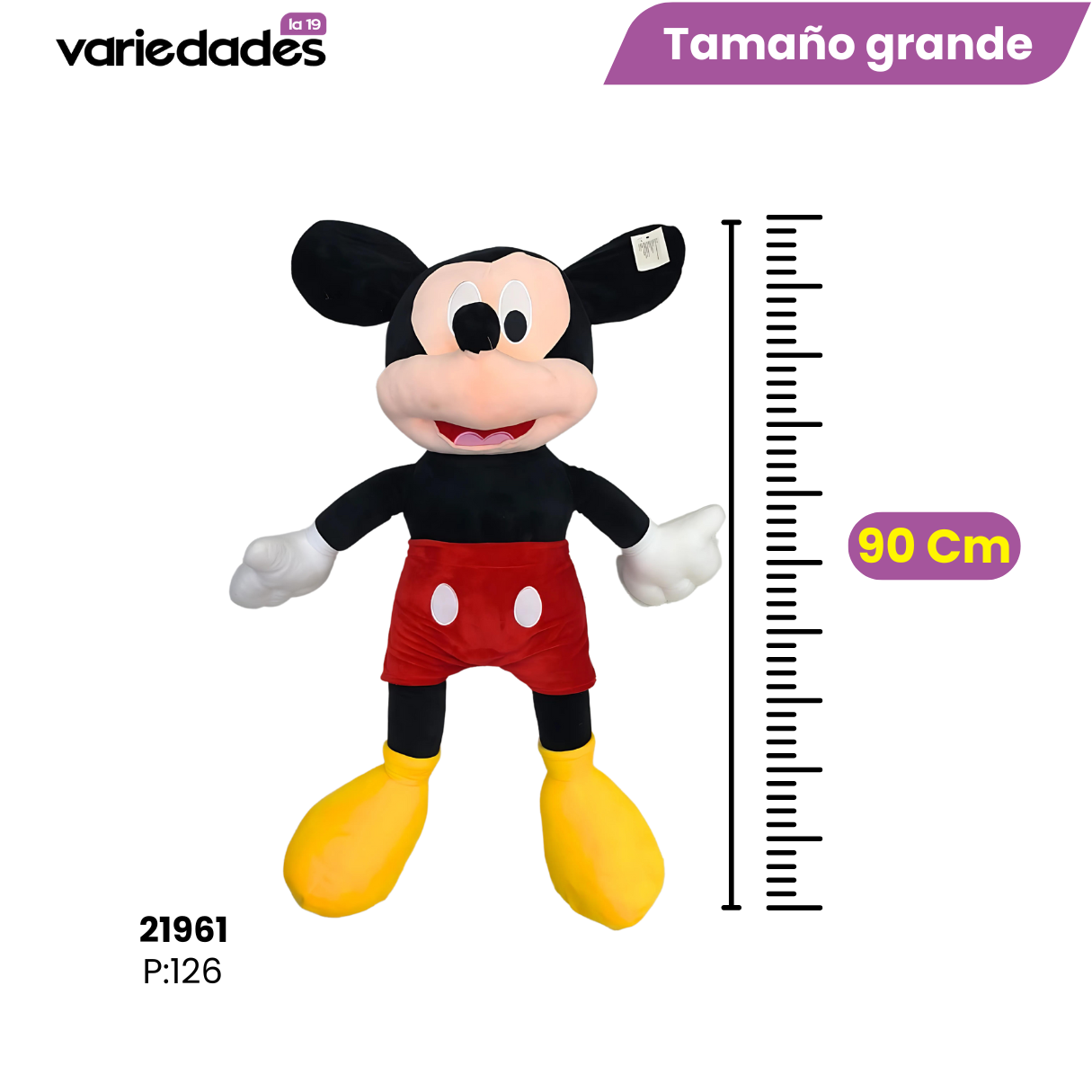 Peluche mickey mouse
