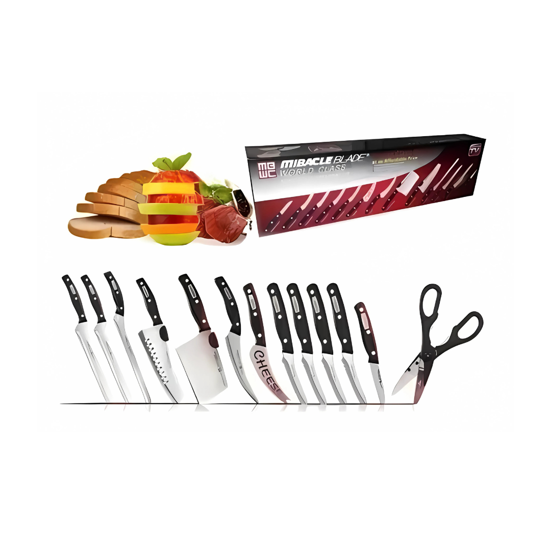 Set cuhillos para cocina x 13