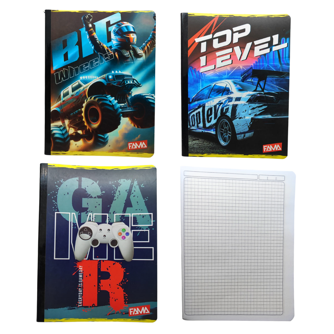 Cuaderno Cosido fama 100 Hojas