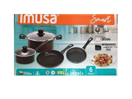Batería imusa 6 piezas