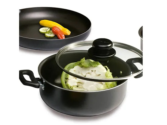 Batería antiadherente Aliada de 4 piezas