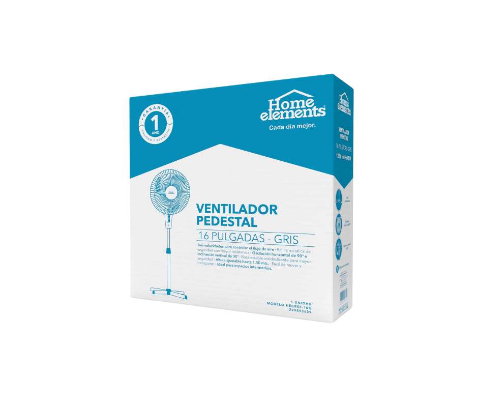 Ventilador home elements 16 "