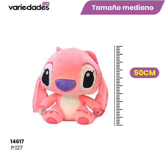 Peluche stich rosado