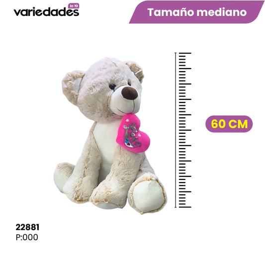 Peluche perro sentado