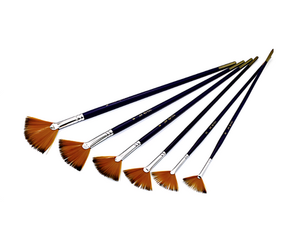 Set de Pinceles Abanico AH Royal x6