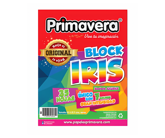 Block Iris Primavera