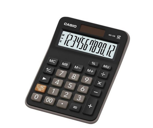 Calculadora Casio MX-12B-BK Negra