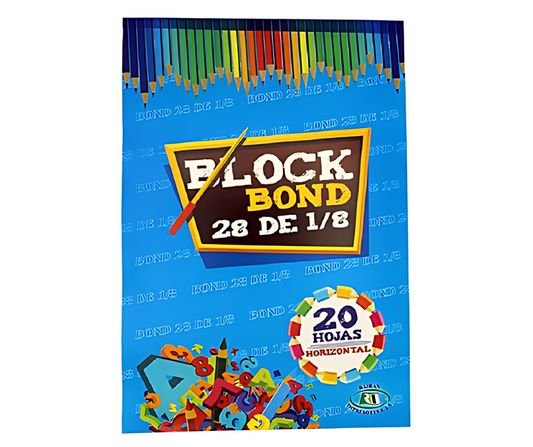 Block Bond 28 1/8 Horizontal