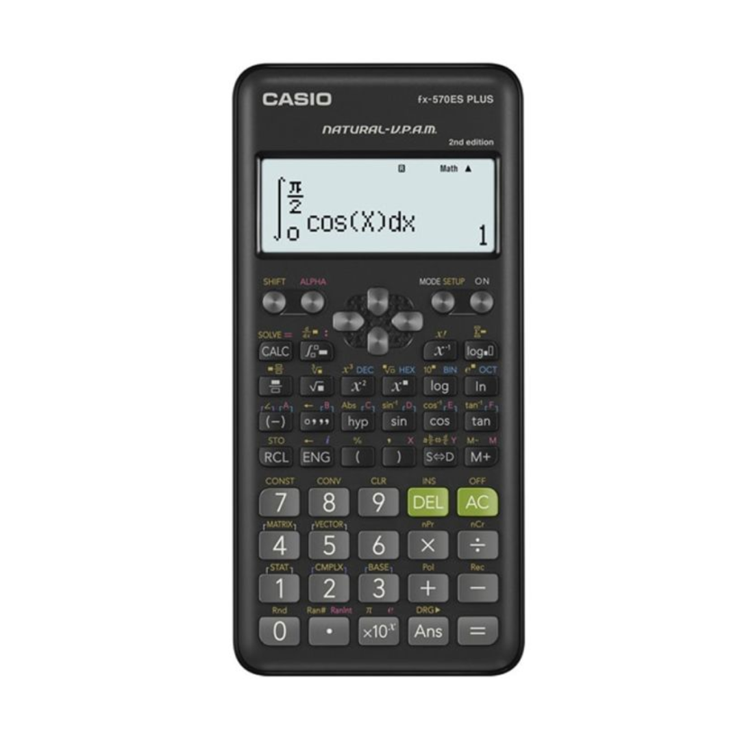 Calculadora casio cientifica fx-570es plus