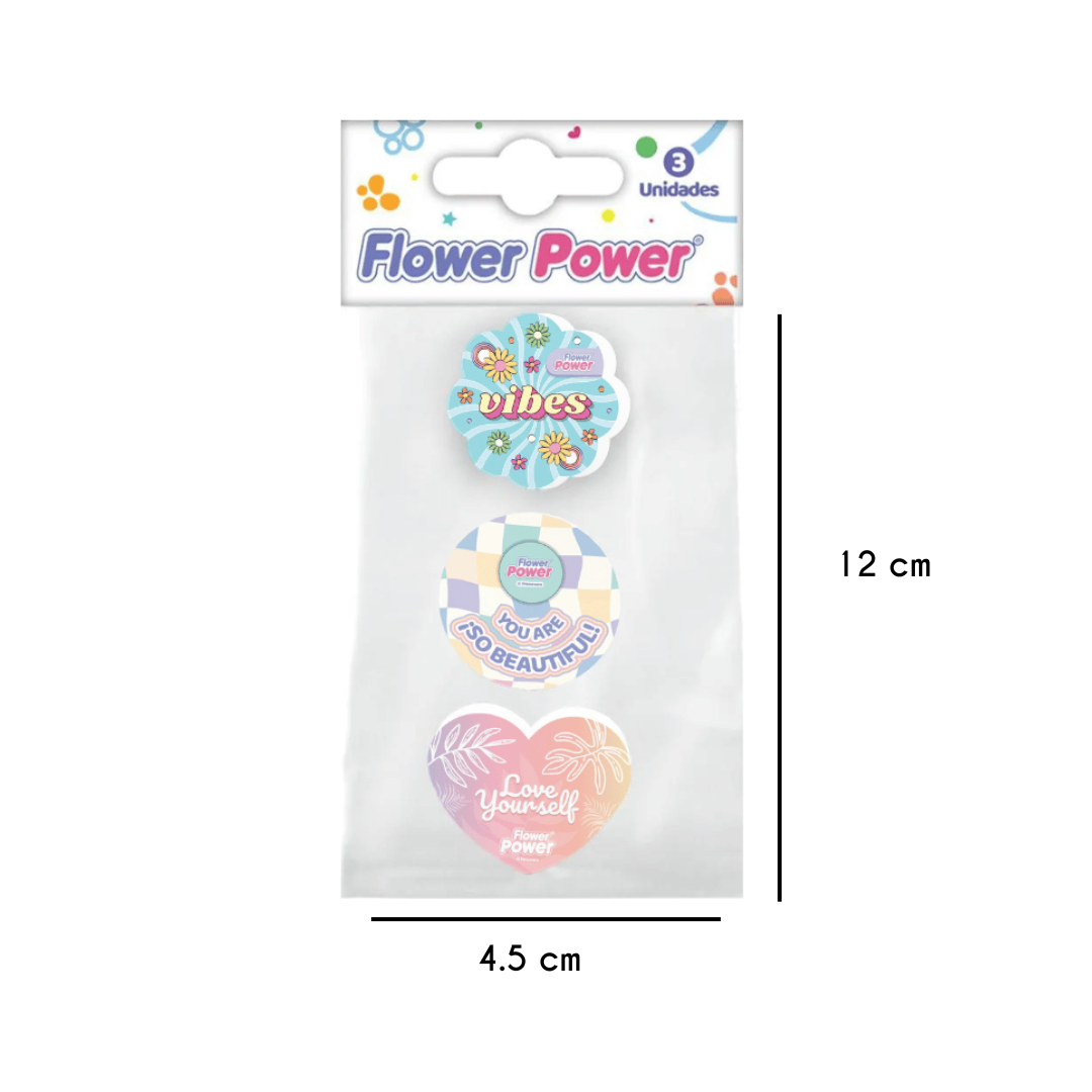 Borrador primavera flower power set