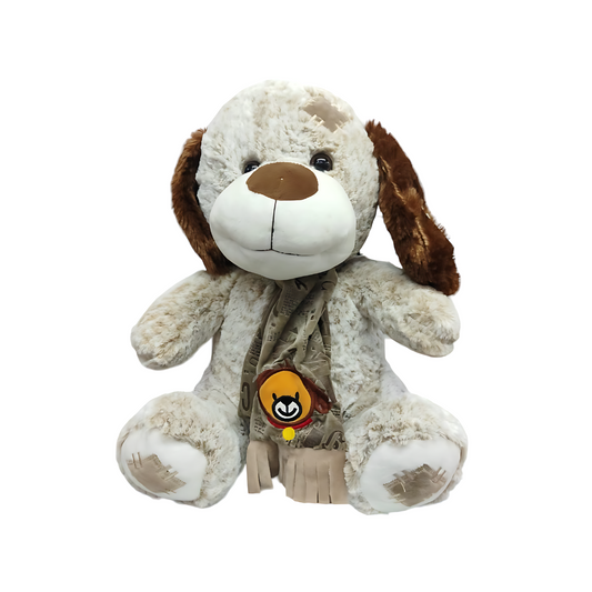 Peluche Perrito Con Bufanda