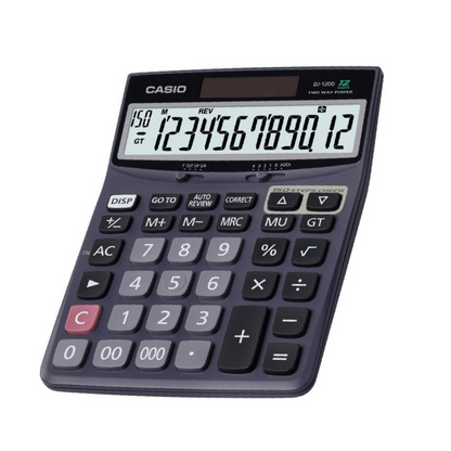 Calculadora casio dj 120d
