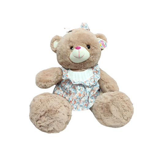 Peluche Oso Vestido y Moño