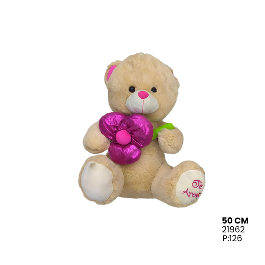 Peluche Oso Flor