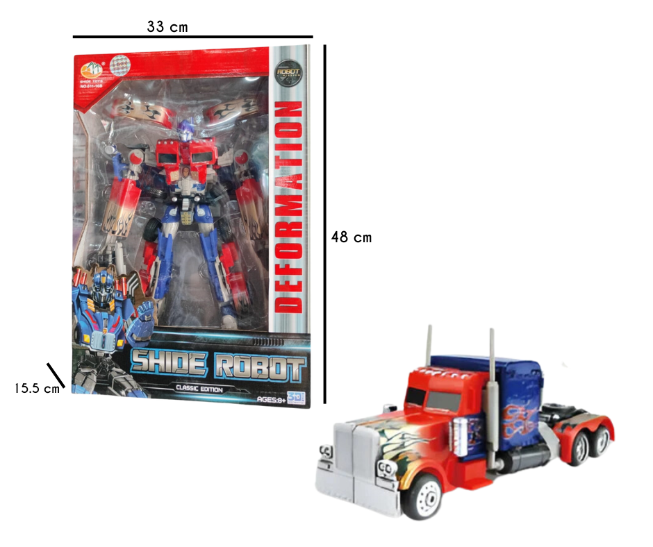 Juguete robot transformer