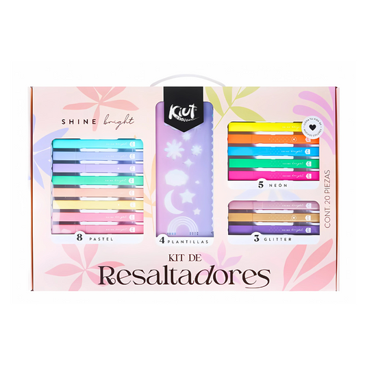 Kit resaltadores kiut