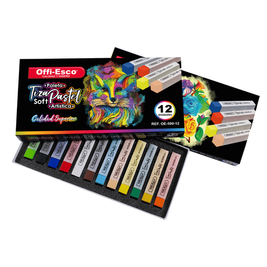 Tiza pastel offiesco