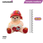 Peluche oso sombrero y corazón