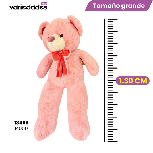 Peluche oso rosado