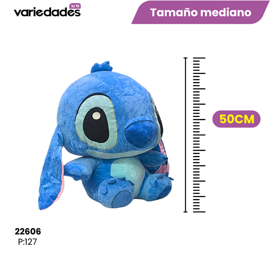 Peluche stich azul mediano