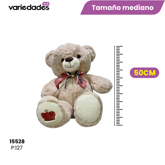 Peluche oso con moño